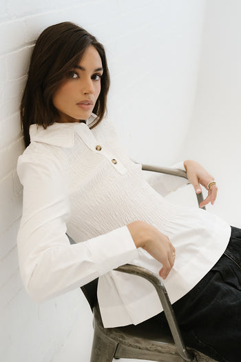 Pauly Smocked Blouse - FINAL SALE