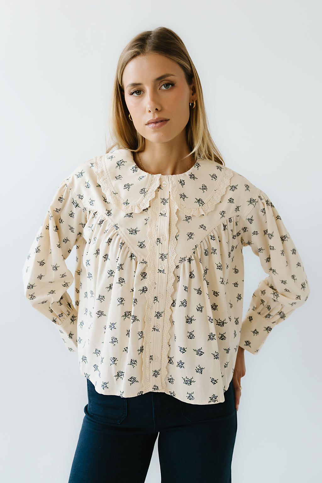 Wallace Floral Blouse
