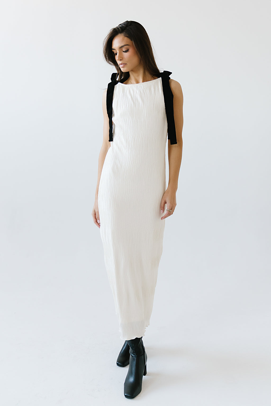 Kasey Textured Maxi Dress - FINAL SALE
