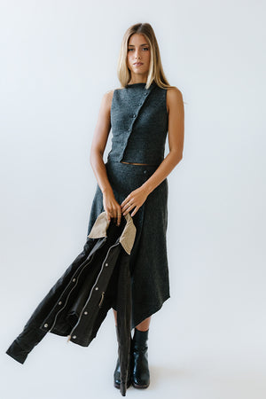 Cassie Asymmetrical Sweater - FINAL SALE