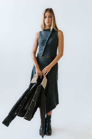 Cassie Asymmetrical Sweater - FINAL SALE