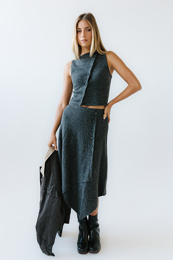 Cassie Asymmetrical Sweater - FINAL SALE