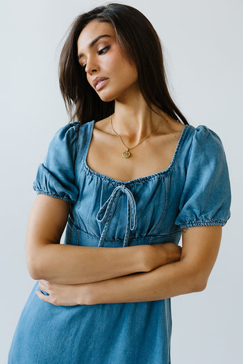 Candice Denim Midi Dress