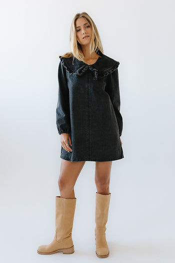 Iris Denim Babydoll Dress