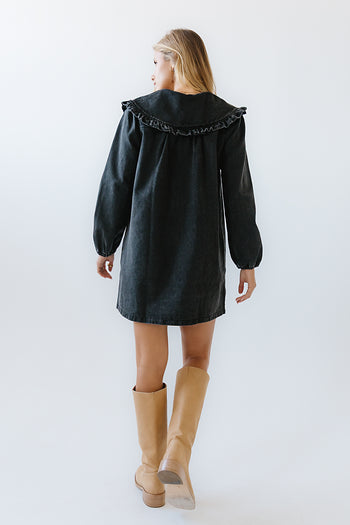 Iris Denim Babydoll Dress