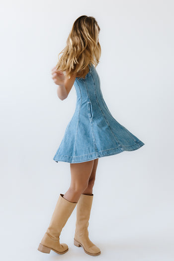 Erika Denim Mini Dress