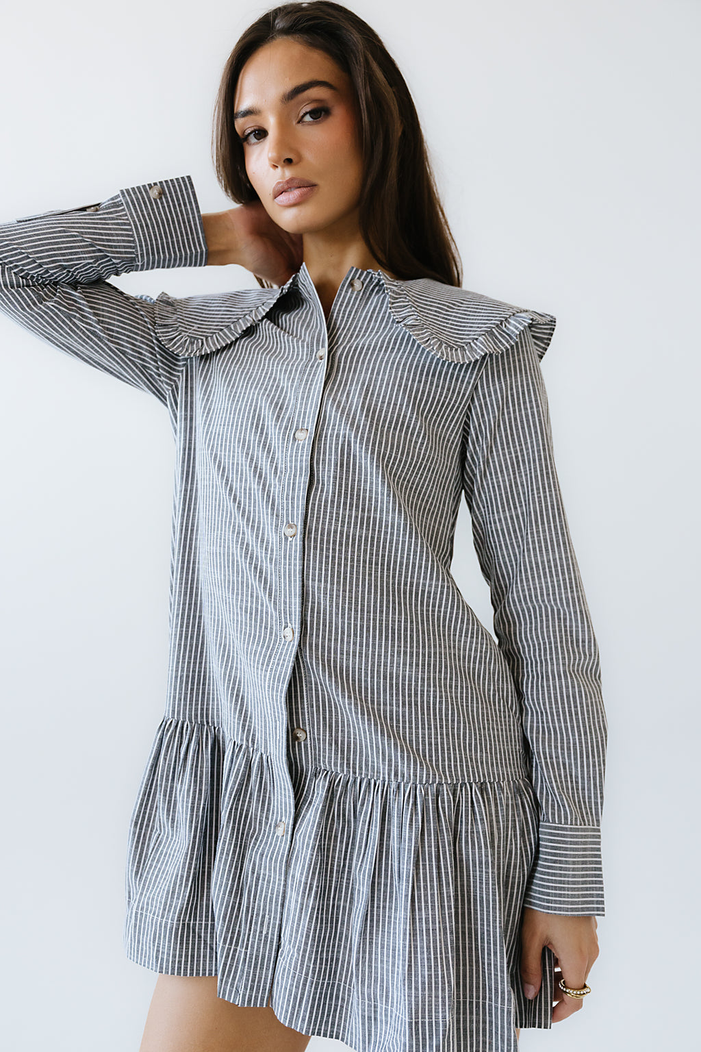 Renley Striped Mini Dress