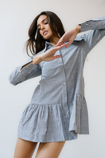 Renley Striped Mini Dress