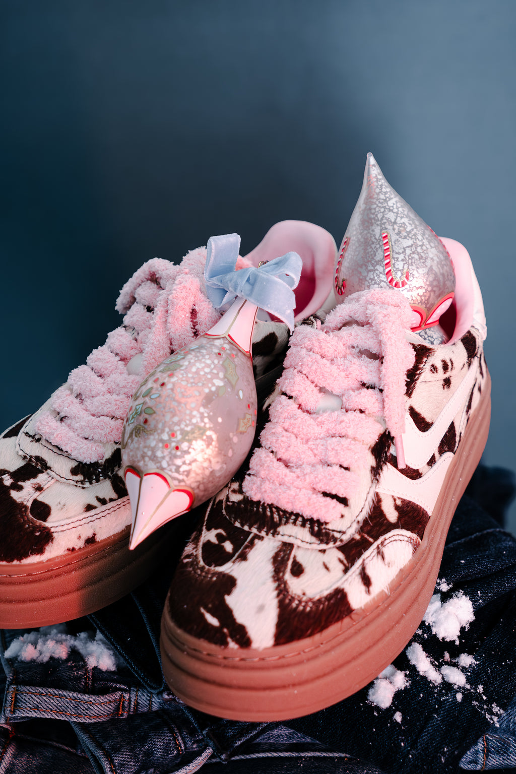 Steve Madden Dodge Sneaker in Cow Print - FINAL SALE