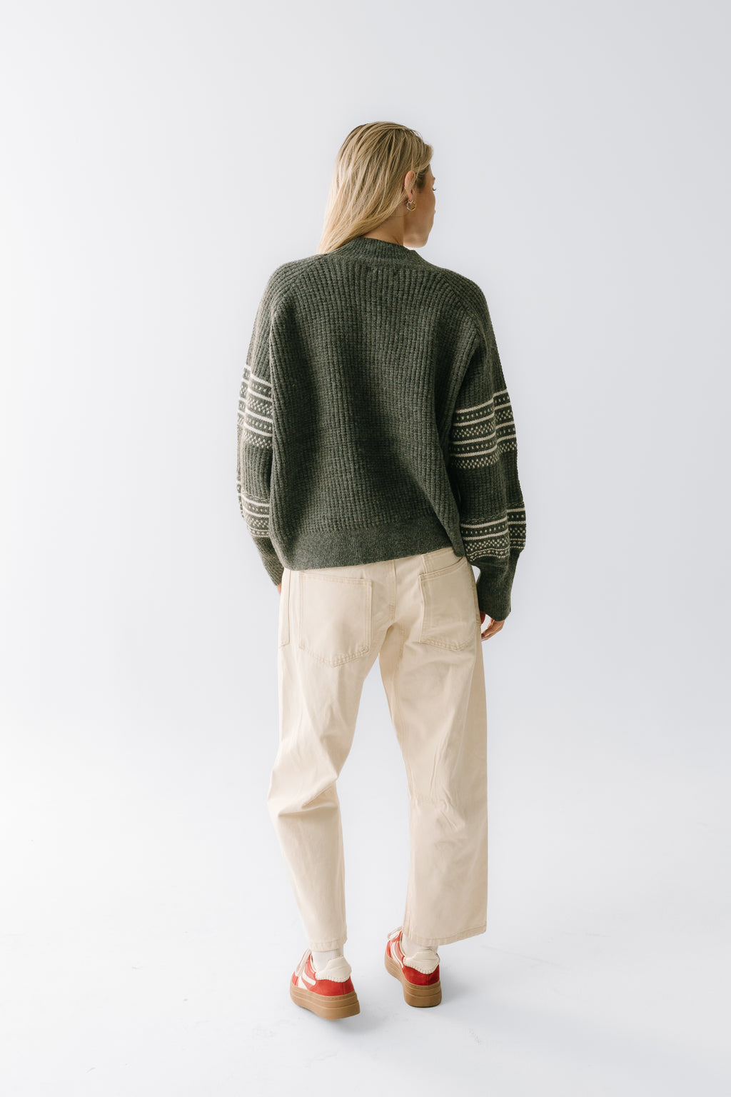 Jayda Oversized Sweater in Grey - FINAL SALE