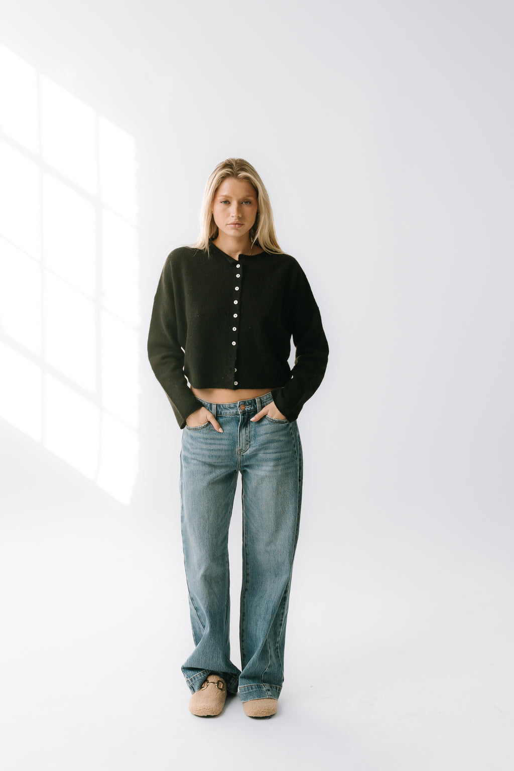 Maci Cardigan in Black - FINAL SALE