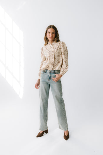 Johna Ruffle Blouse - FINAL SALE