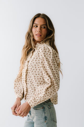 Johna Ruffle Blouse - FINAL SALE