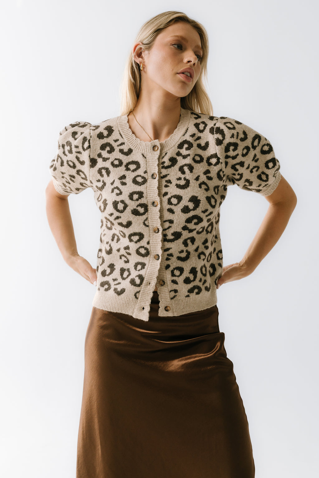 Ximena Leopard Sweater - FINAL SALE