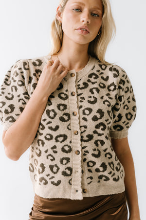 Ximena Leopard Sweater - FINAL SALE