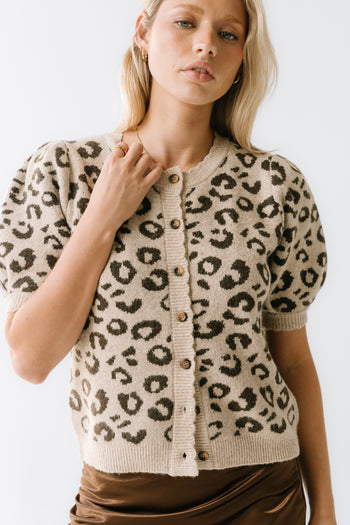 Ximena Leopard Sweater - FINAL SALE