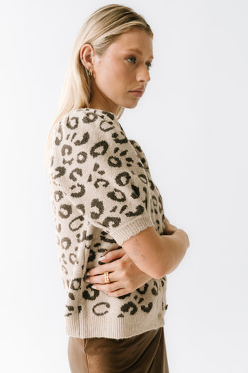 Ximena Leopard Sweater - FINAL SALE