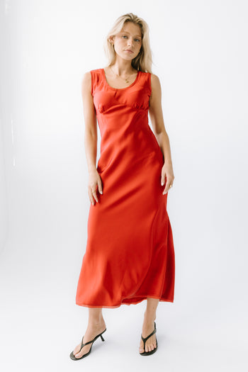 Kesley Maxi Dress in Red