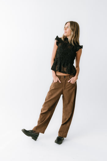 Kori Ruffle Lace Top - FINAL SALE