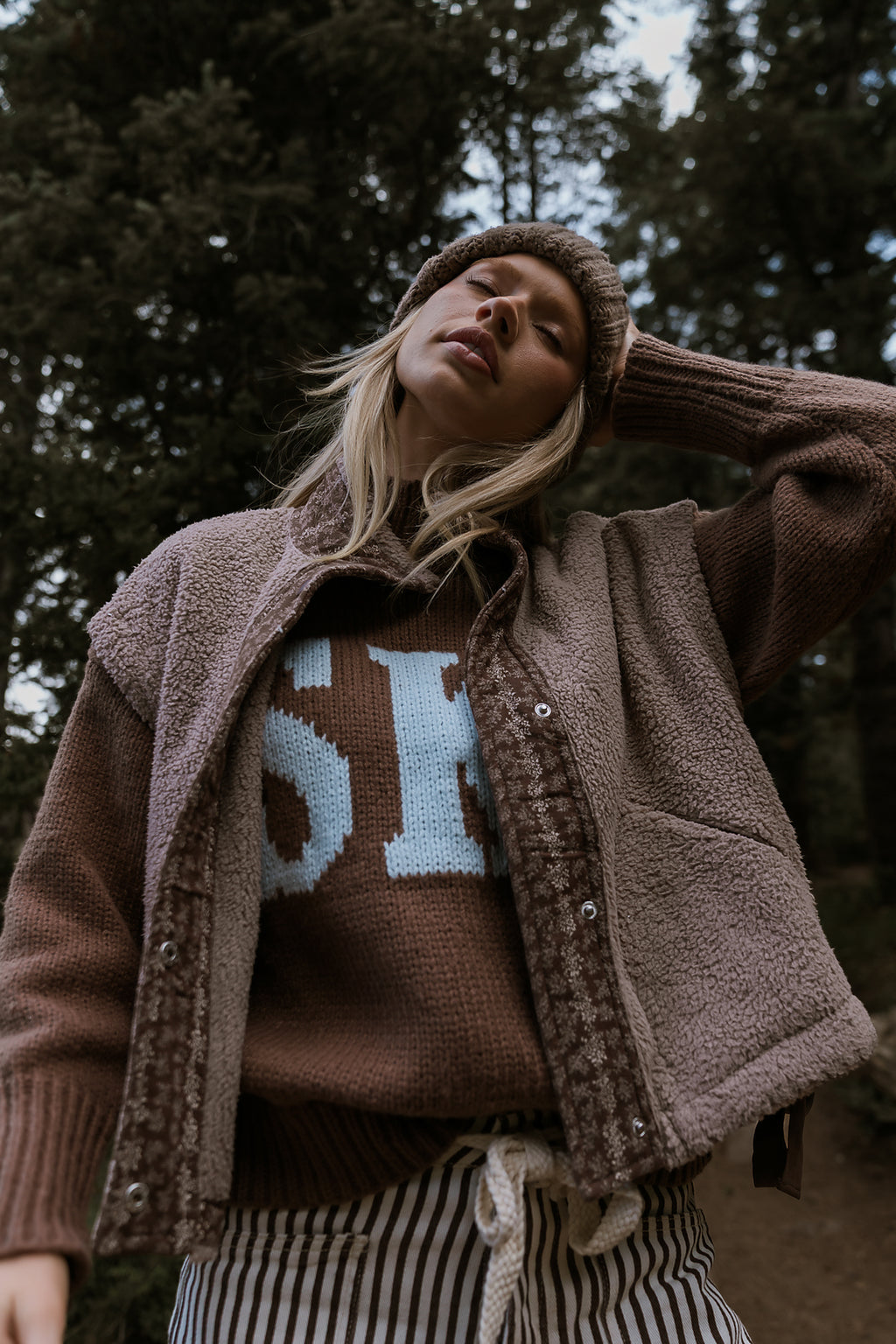 Julia Sherpa Vest - FINAL SALE