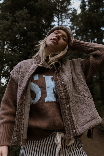 Julia Sherpa Vest - FINAL SALE