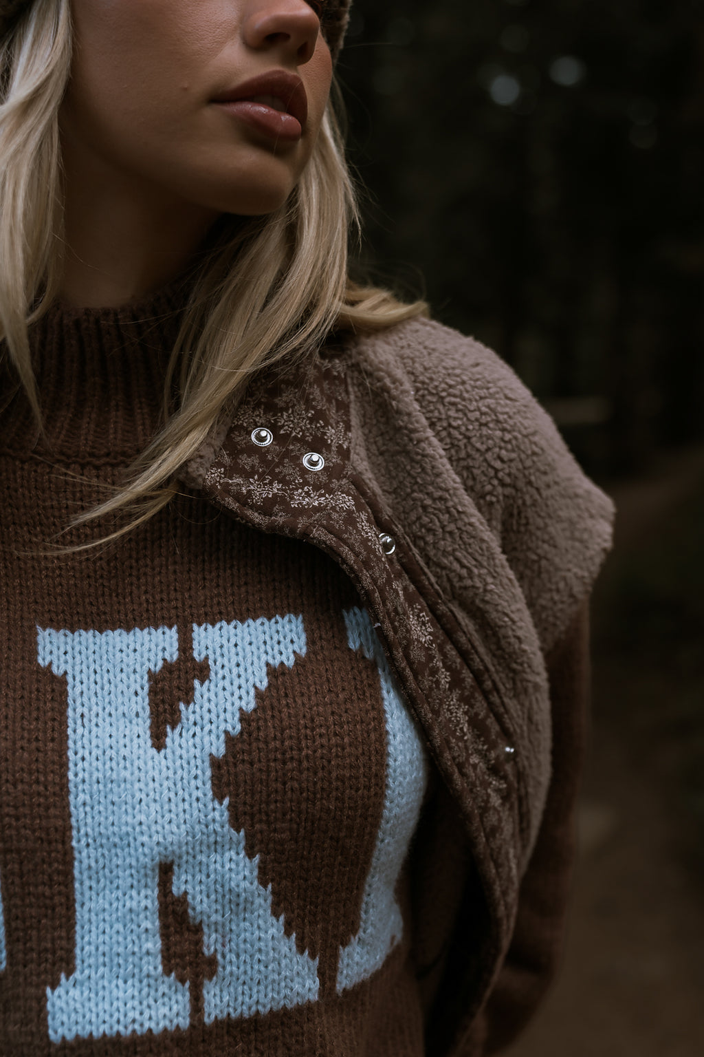 Julia Sherpa Vest - FINAL SALE