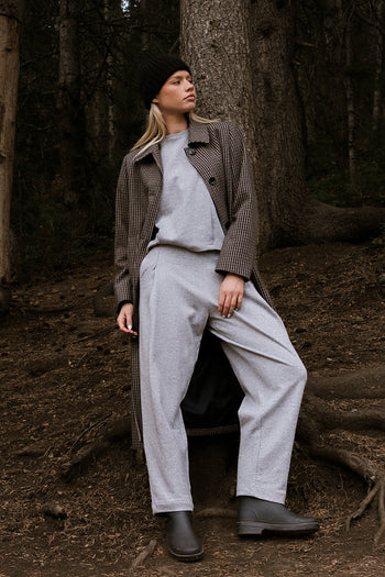 Benji Muscle Tee in Grey