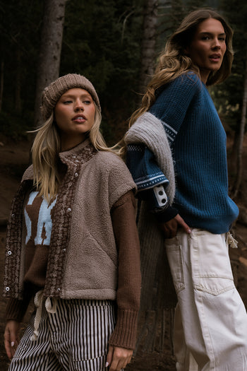 Julia Sherpa Vest - FINAL SALE