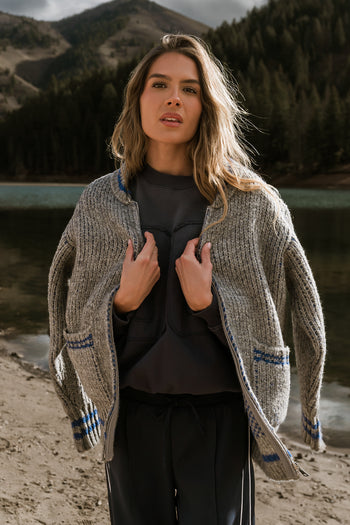 Apres Oversized Knit Jacket- FINAL SALE