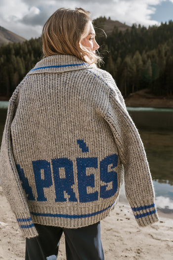 Apres Oversized Knit Jacket- FINAL SALE