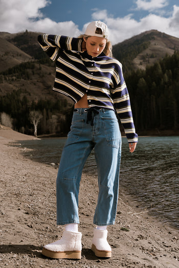 Baylor Striped Cardigan - FINAL SALE