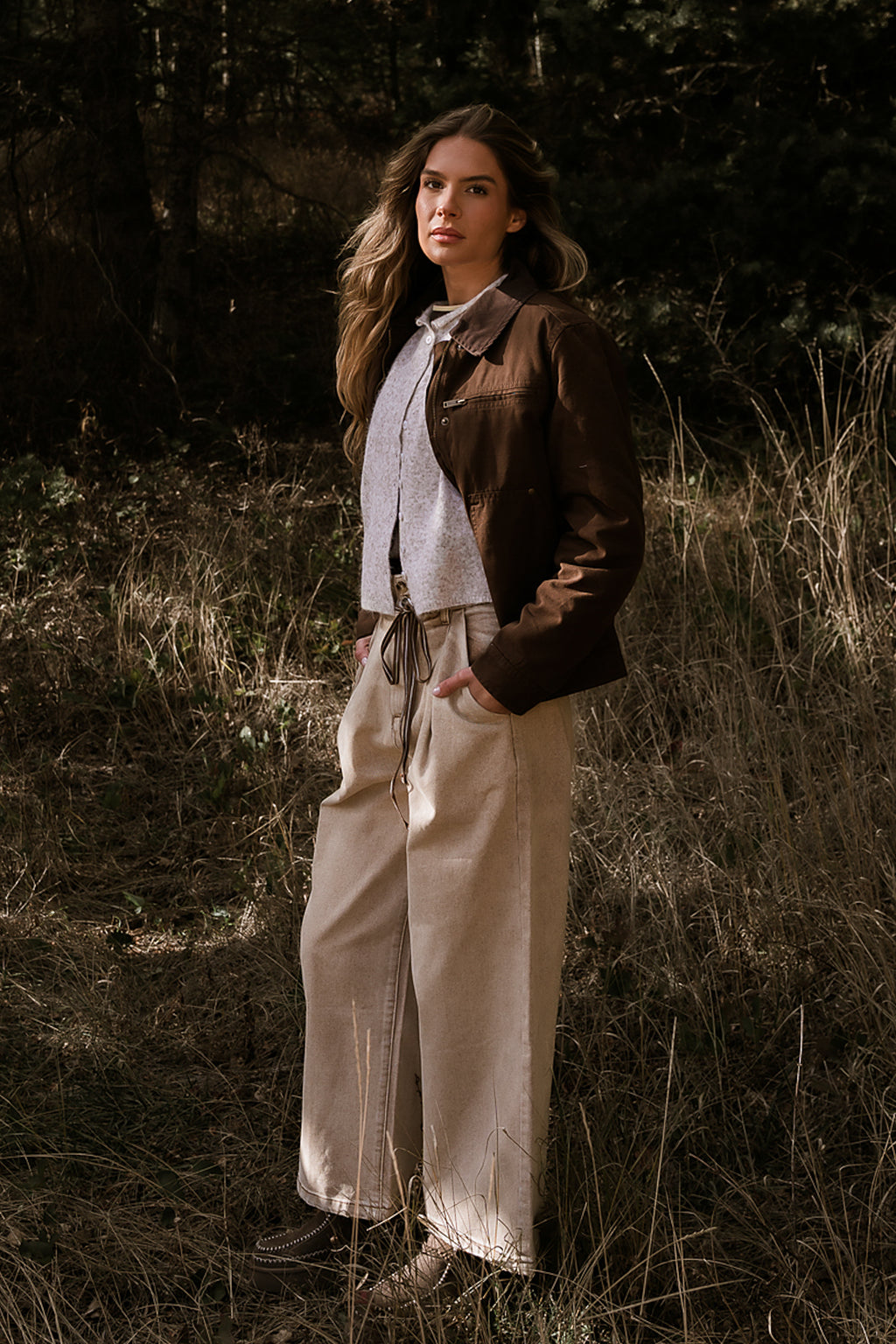 Ember Barn Jacket in Brown