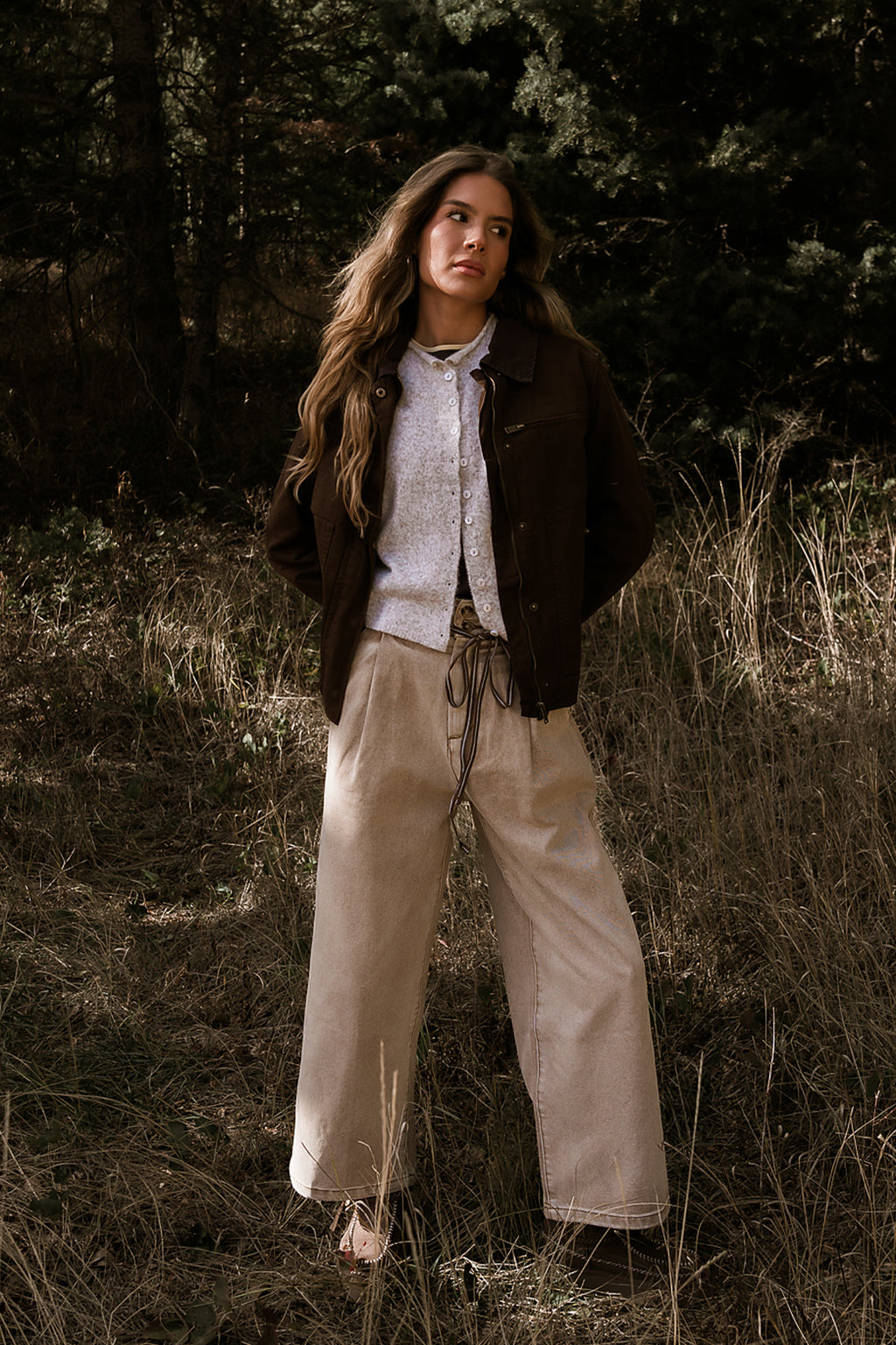 Ember Barn Jacket in Brown