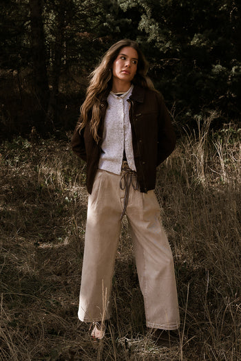 Ember Barn Jacket in Brown