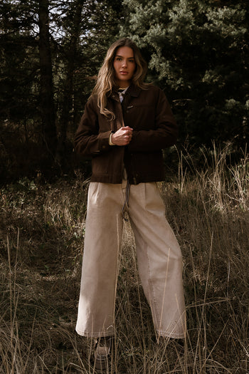 Ember Barn Jacket in Brown