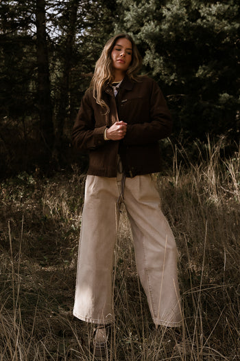 Ember Barn Jacket in Brown