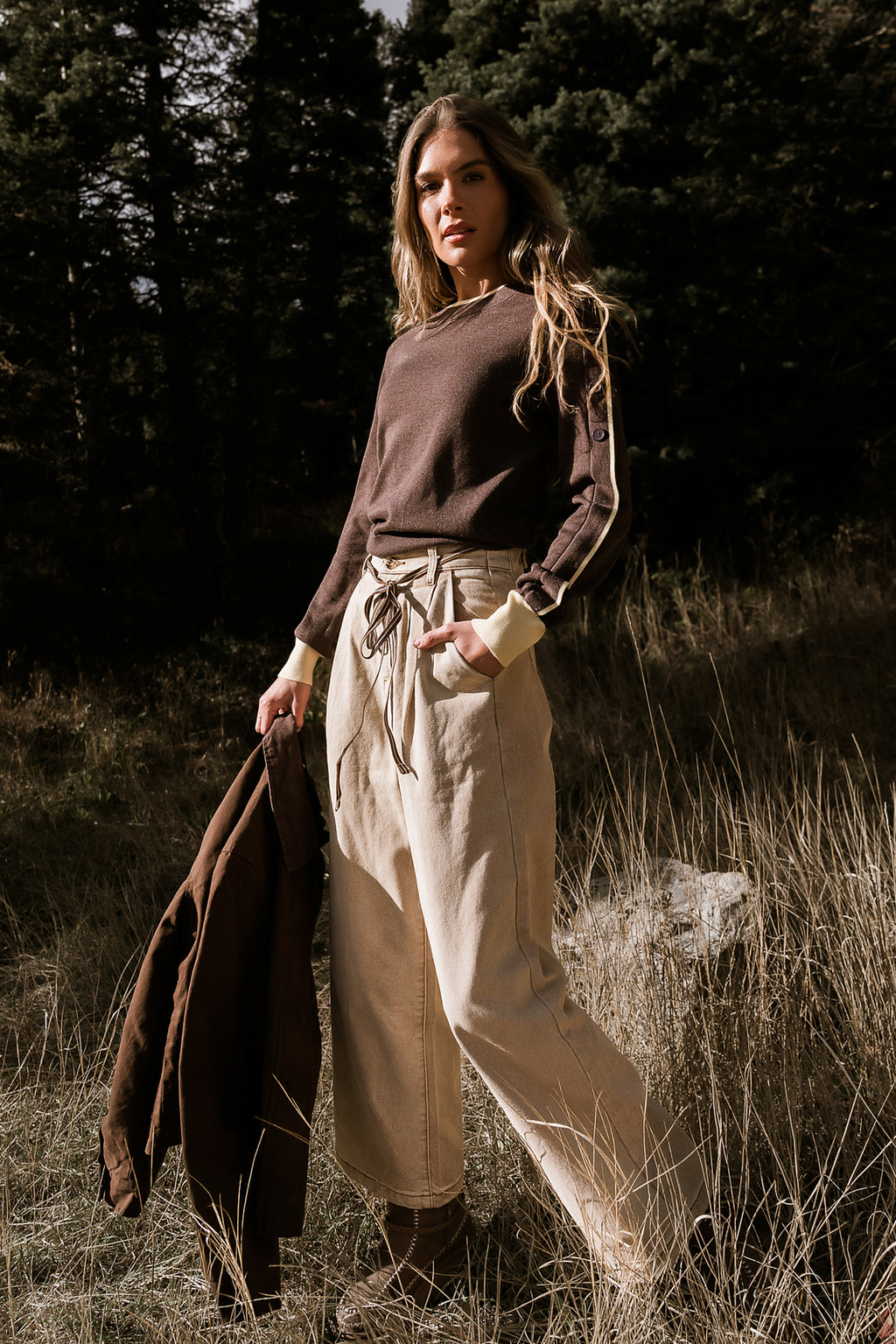 Jovie Pleated Wide Leg Pants - FINAL SALE