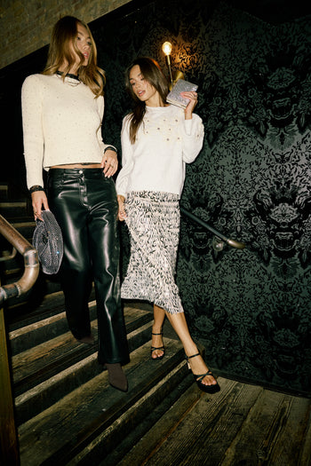 Dayna Vegan Leather Pants