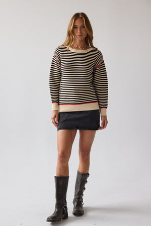 Bethany Striped Sweater - FINAL SALE