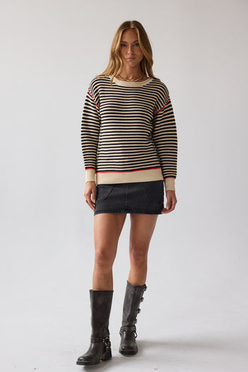 Bethany Striped Sweater
