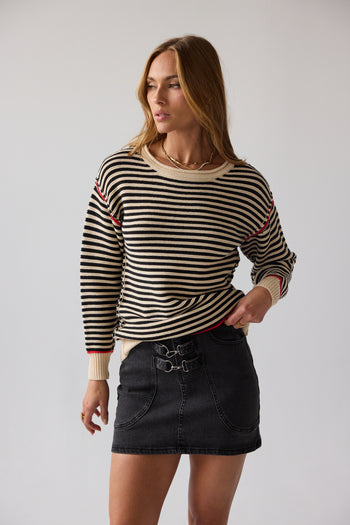 Bethany Striped Sweater