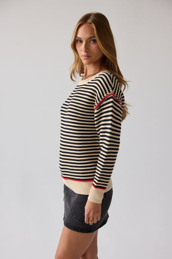 Bethany Striped Sweater