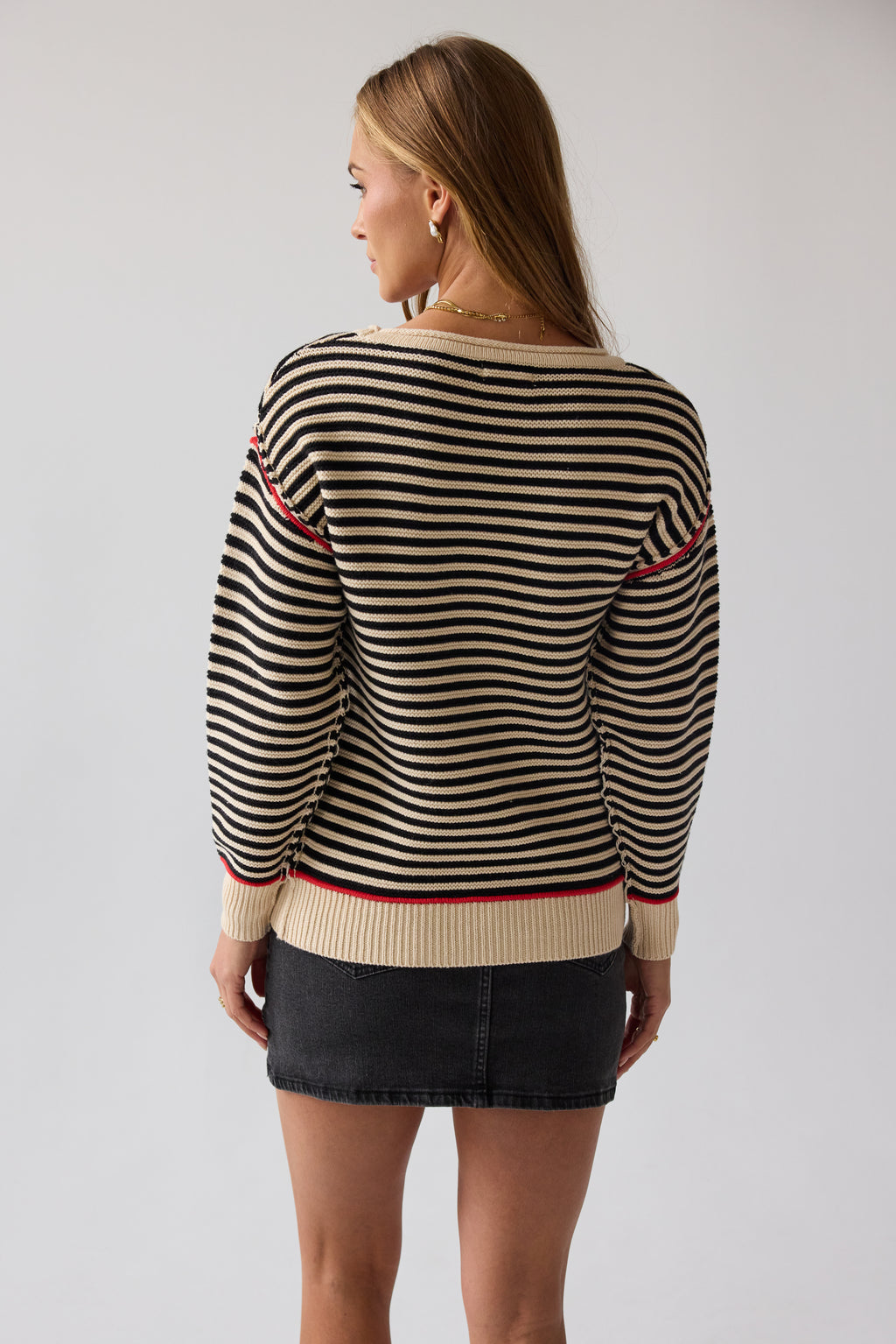Bethany Striped Sweater