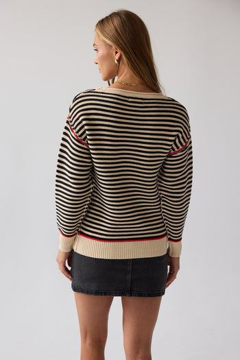 Bethany Striped Sweater