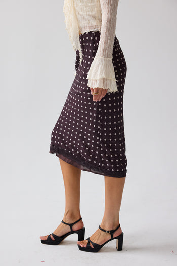 Croft Polka Dot Midi Skirt - FINAL SALE