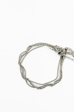 Macey Bracelet Bundle in Silver