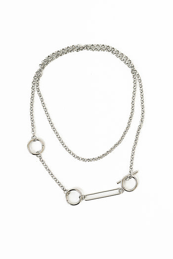 Mindy Necklace in Silver
