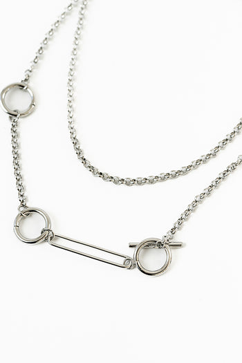 Mindy Necklace in Silver