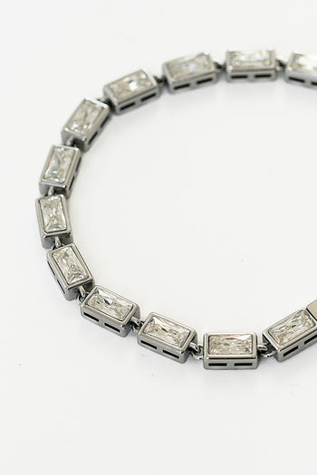 Torri Rhinestone Bracelet in Silver