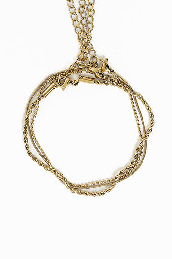 Macey Bracelet Bundle in Gold